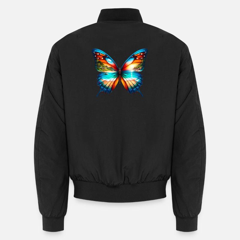 Butterfly Unisex Bomber Jacket