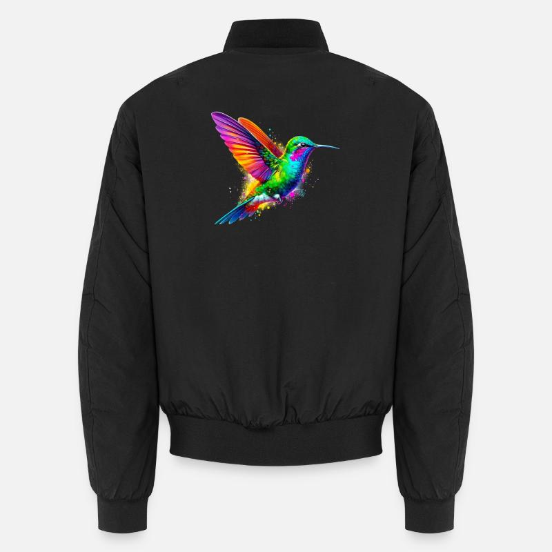 Colibri - Bomber unisexe - noir
