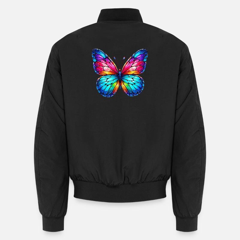 Schmetterling Unisex Bomberjacke