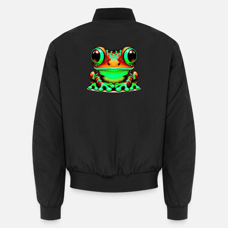 Grenouille - Bomber unisexe - noir