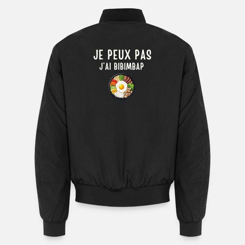 je peux pas j’ai bibimbap - cuisine sud-coréenne Bomber unisexe