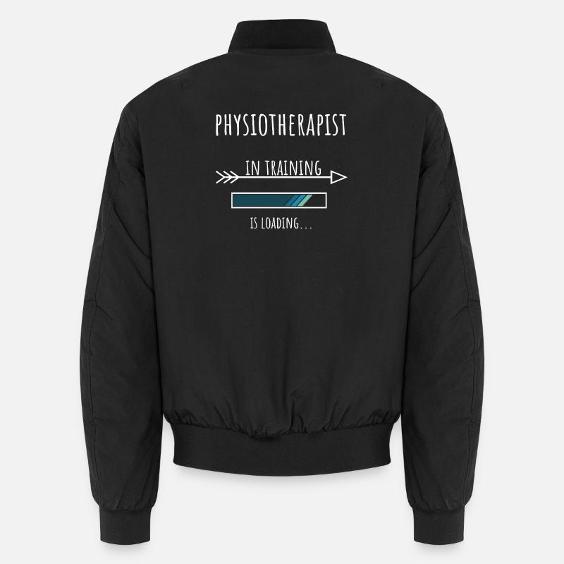 Physiotherapist Geschenk Beruf Ausbildung Unisex Bomberjacke