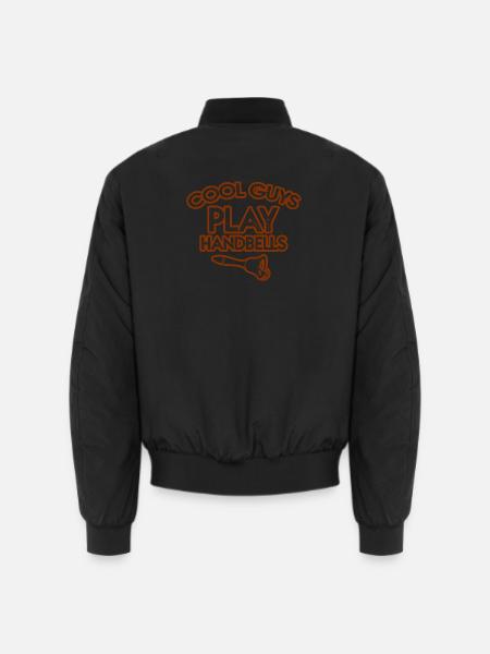 Choir Music Instrument Handbell Choir - Unisex Bomber Jacket - black