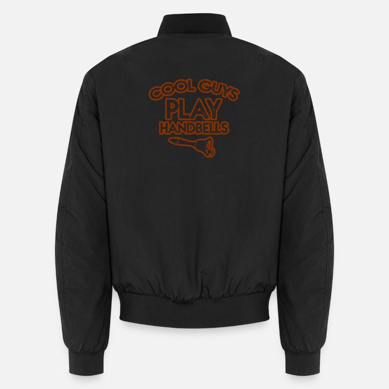 Chor Musik Instrument Handglocke Chor Unisex Bomberjacke