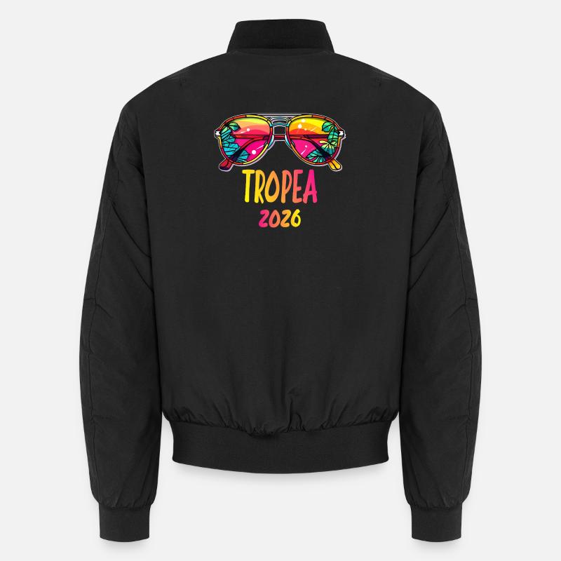 Tropical Sunglasses 2026 Troppea Unisex Bomber Jacket