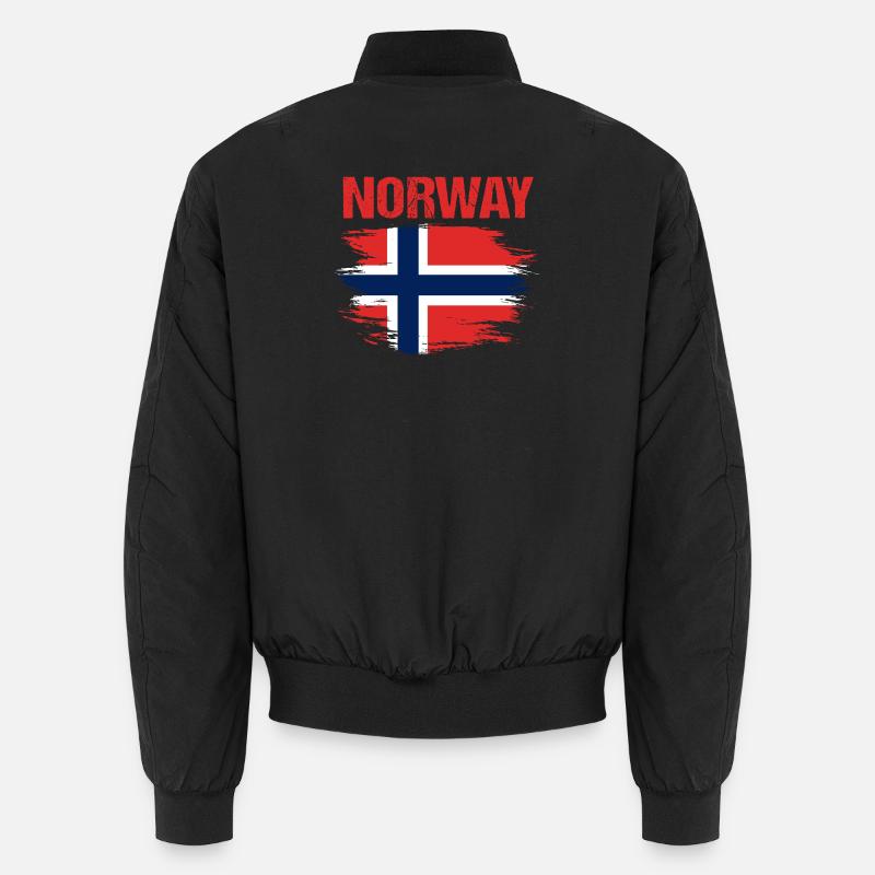 Norway Oslo Scandinavia Norwegian Unisex Bomber Jacket