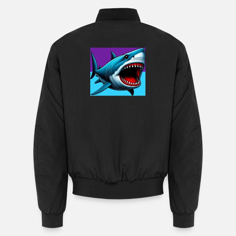 Shark Unisex Bomber Jacket