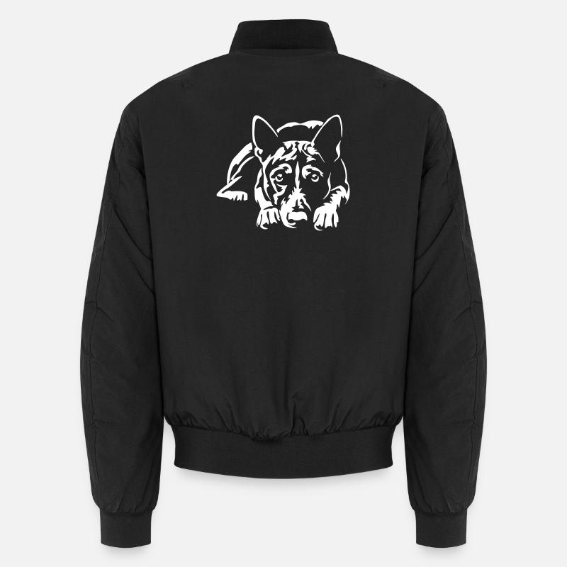 Basenji "Black Edition" Unisex Bomber Jacket