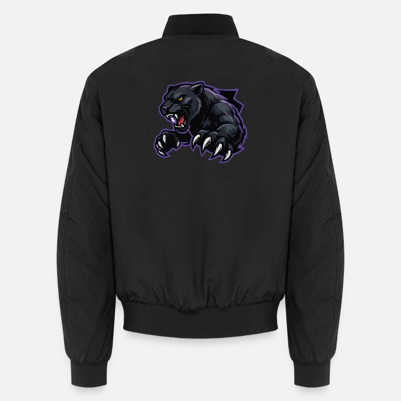 Schwarzer Panther Krallensturm - Unisex Bomber Jacket - black