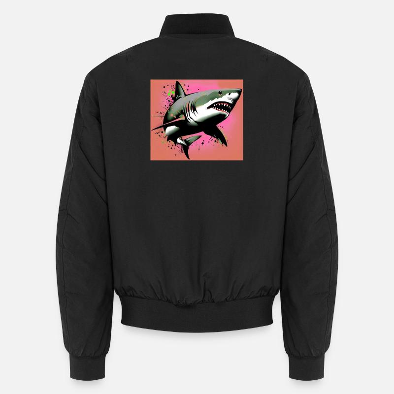 Hai - Unisex Bomberjacke - Schwarz