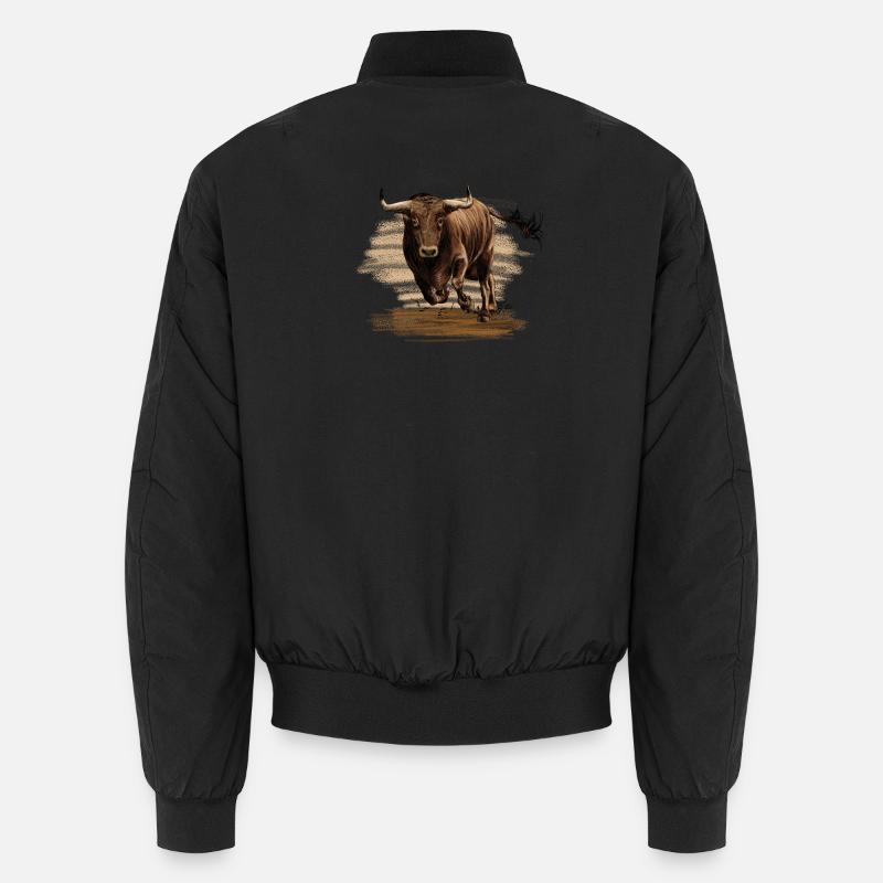 Stier Unisex Bomberjacke