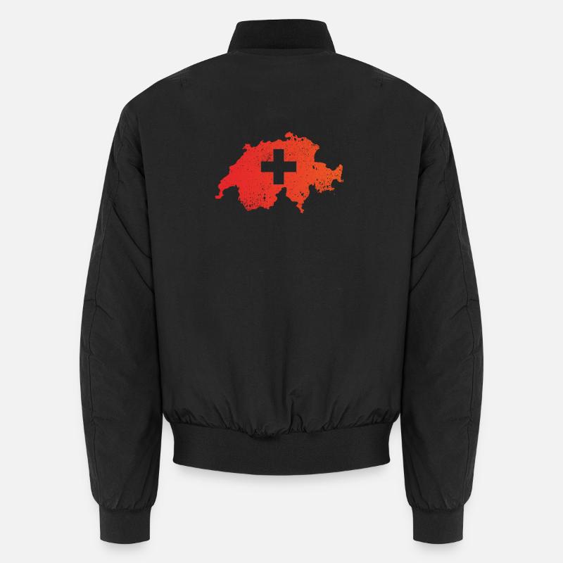 Erster August - Unisex Bomberjacke - Schwarz