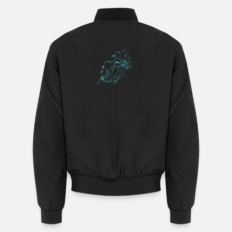motorcycle Unisex Bomber Jacket