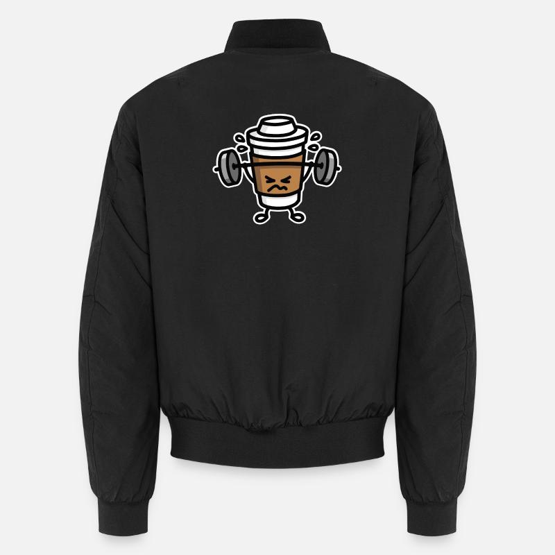Strong coffee - lift workout Bomber unisexe