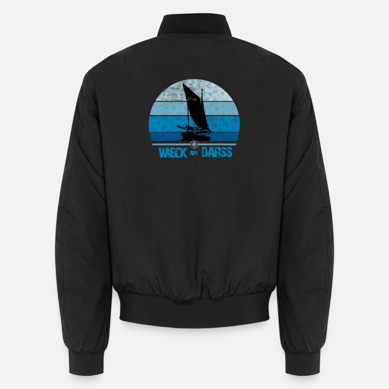 Wieck am Darss avec Zeesboot Bomber unisexe