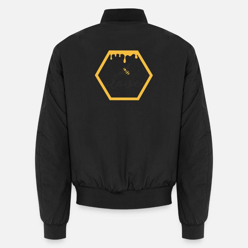Liebe Honig Unisex Bomberjacke