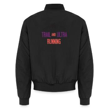 Trail et Ultra Running - Bomber unisexe - noir - Dos - AI Model Male 185 light (185cm)
