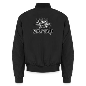 Judo - Bomber unisexe - noir - Dos - AI Model Male 185 light (185cm)