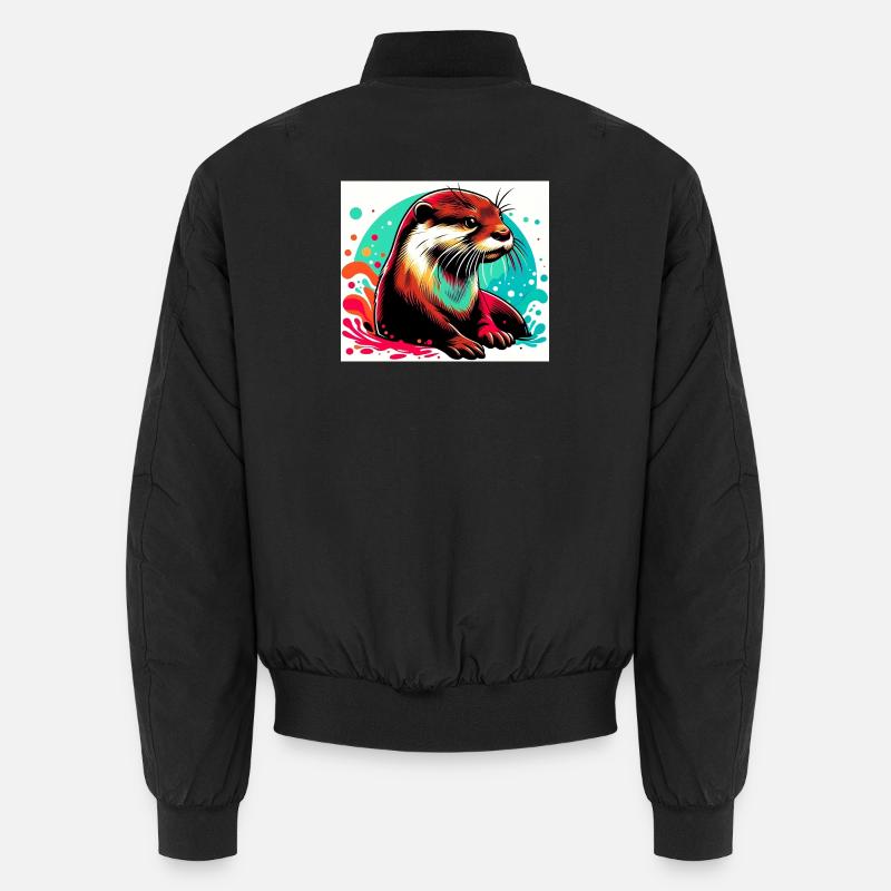 Otter Unisex Bomber Jacket