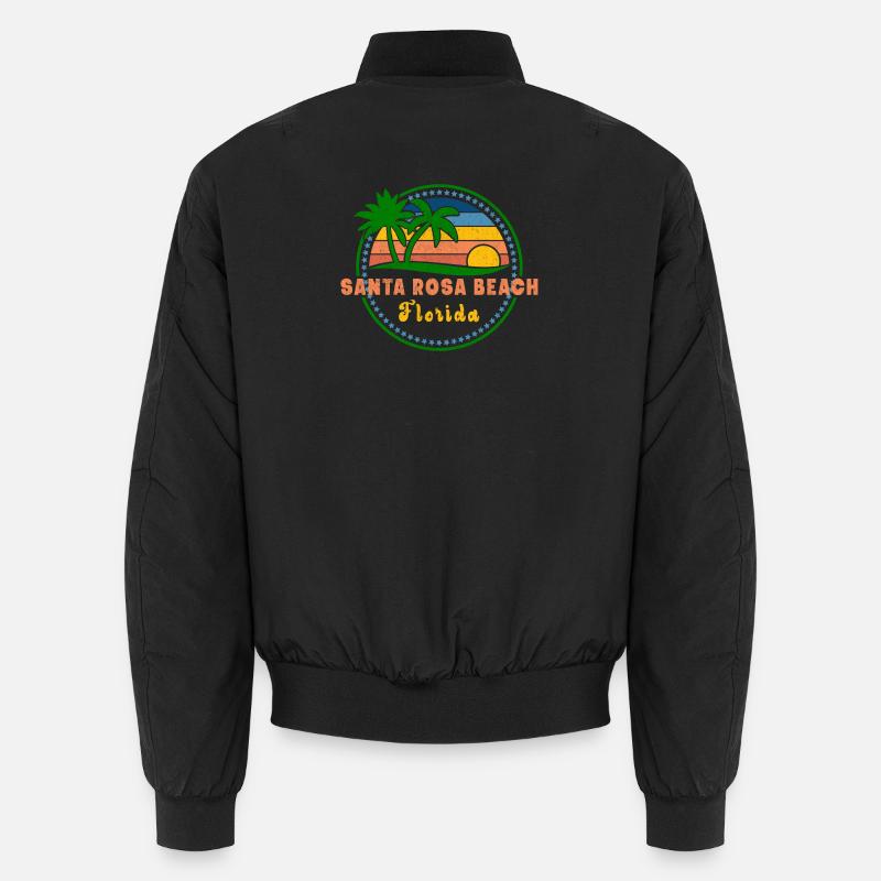 Santa Rosa Beach Unisex Bomber Jacket