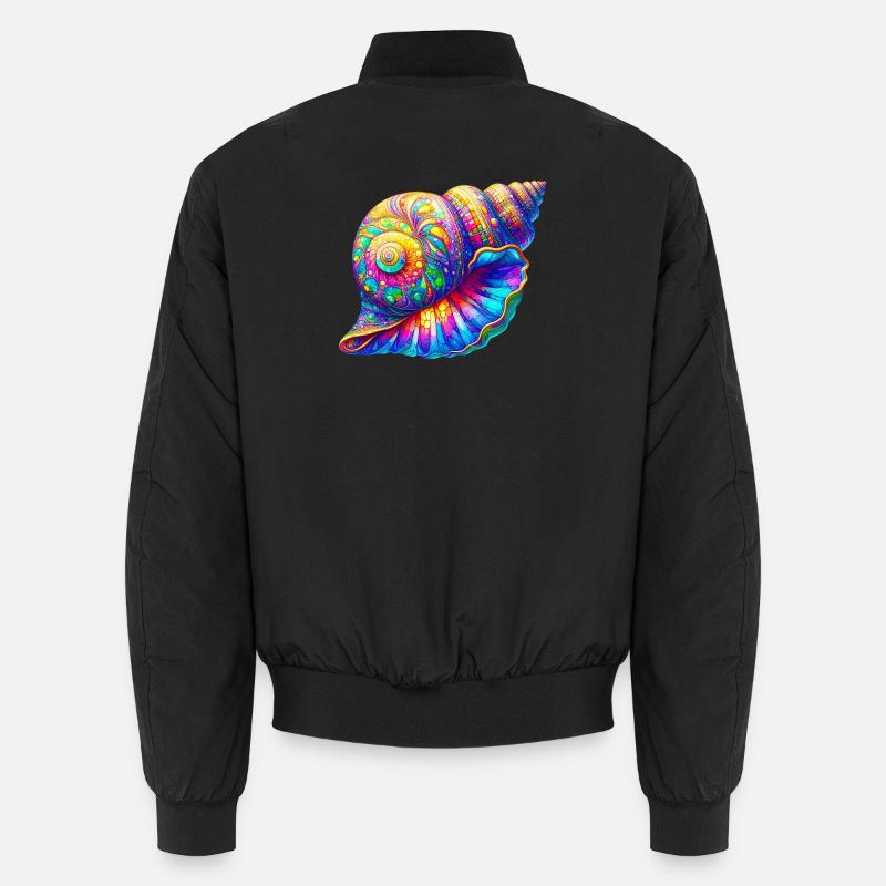 Coquille - Bomber unisexe - noir