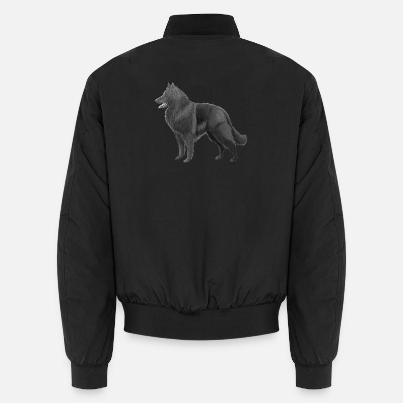 Groenendael - Unisex Bomber Jacket - black