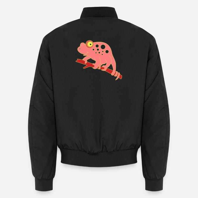 Animal caméléon Bomber unisexe