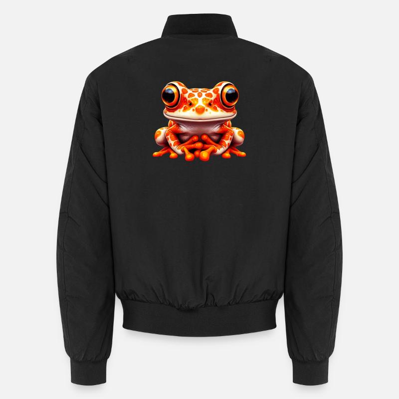 Grenouille - Bomber unisexe - noir