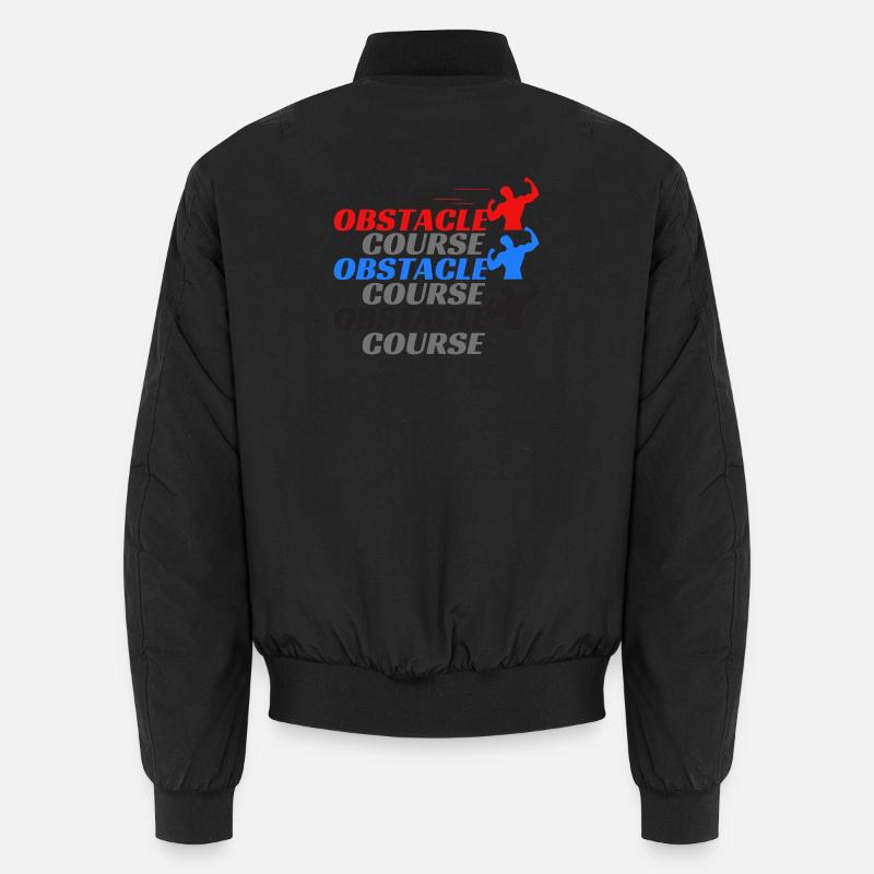 Hindernisparcours - Hindernisse Unisex Bomberjacke