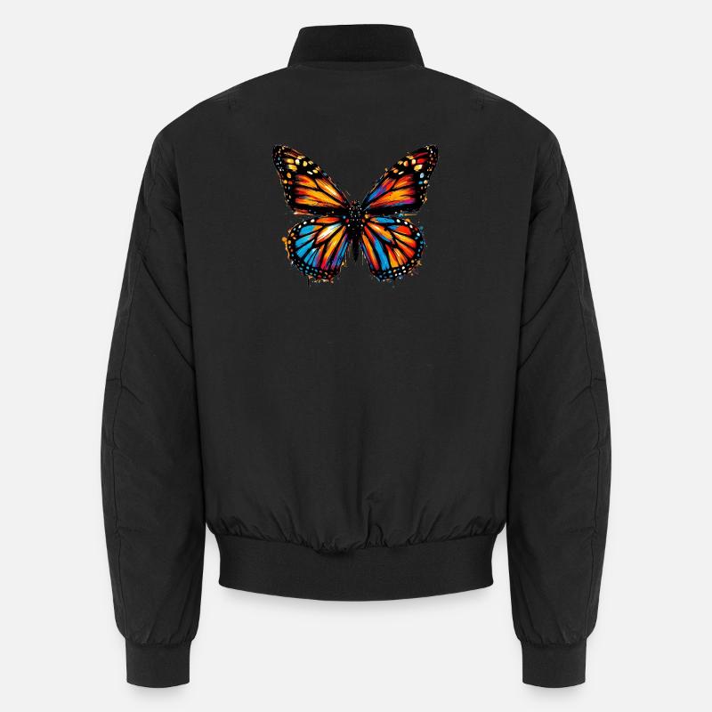 Schmetterling Unisex Bomberjacke
