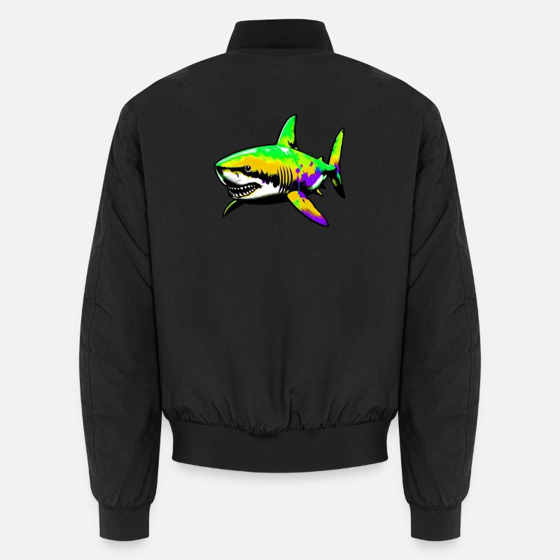 Hai - Unisex Bomberjacke - Schwarz