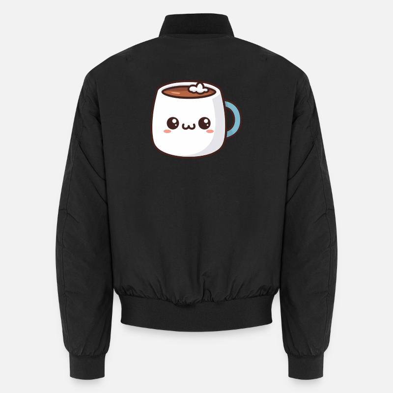 Tasse de chocolat chaud kawaii Bomber unisexe