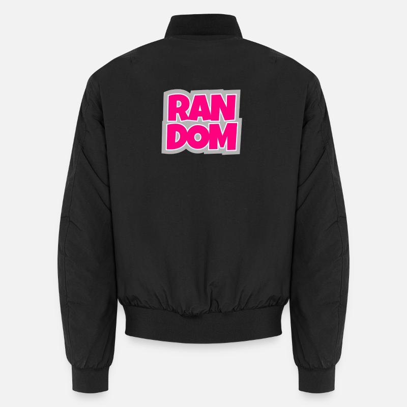 Random - chaotic and absolutely trendy. Unisex Bomber Jacket