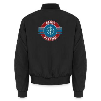 Jeu d’Airsoft Airsoft Jeu de terrain en équipe Airsoft - Bomber unisexe - noir - Dos - AI Model Male 185 light (185cm)