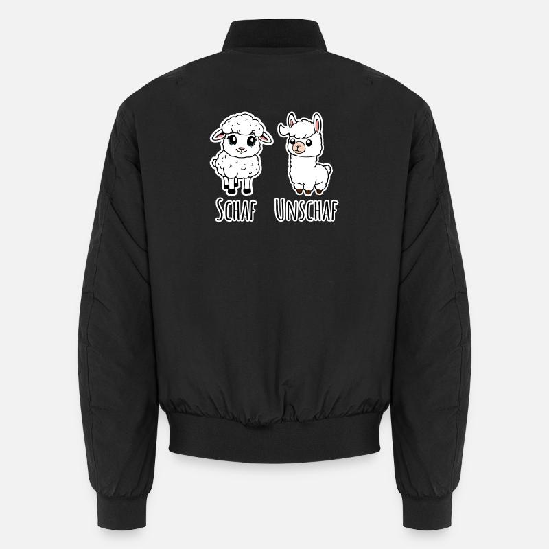 Moutons et pas moutons (Unsheep) - Lama pas moutons Bomber unisexe