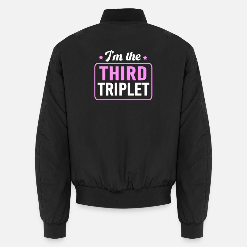 triplet - Bomber unisexe - noir