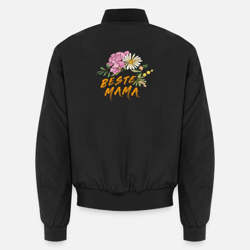 Best Mom - Unisex Bomber Jacket - black