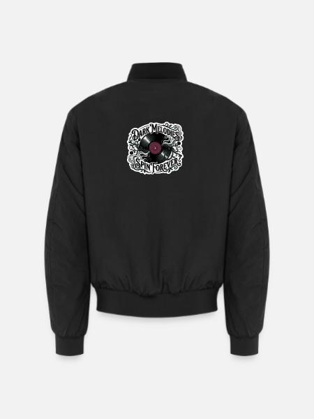 Dark Melodies Spin Forever - Unisex Bomber Jacket - black