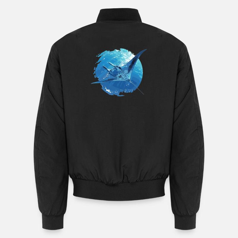 Rays Manta Rays Unisex Bomber Jacket