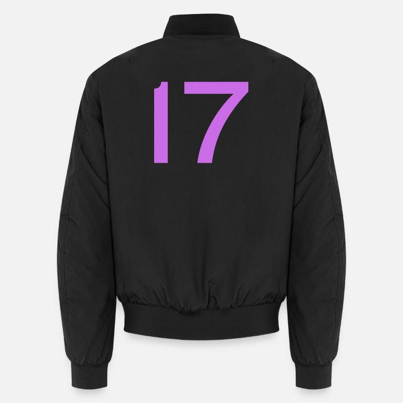 17 - Unisex Bomberjacke - Schwarz