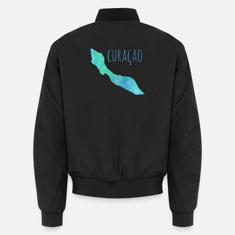 Curacao - Unisex Bomber Jacket - black