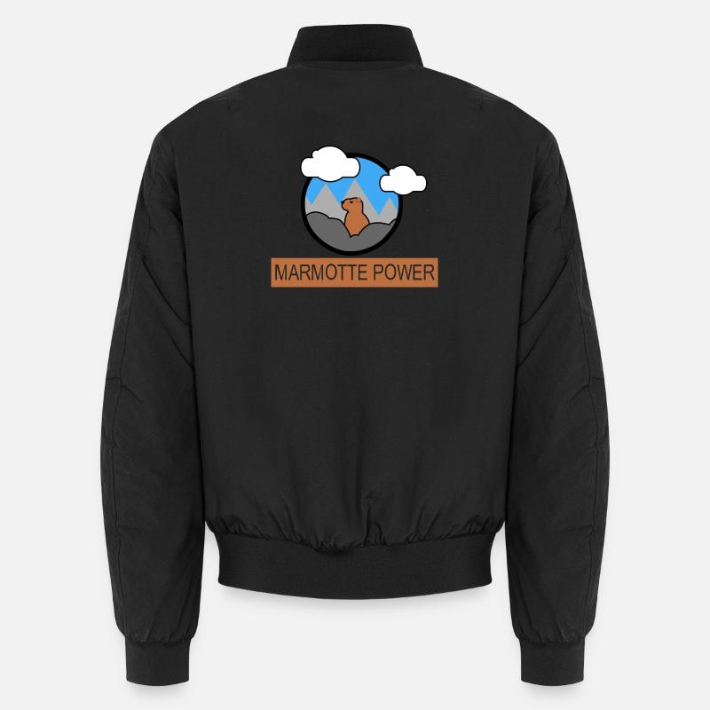 MARMOTTE POWER Bomber unisexe