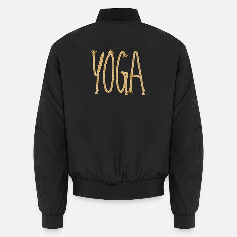 Écriture du Yoga Bomber unisexe