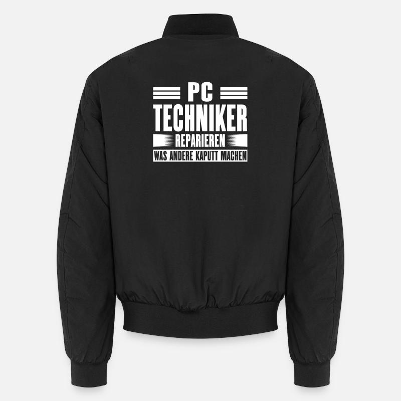 Service Technician Support Solution Devis Service PC Bomber unisexe