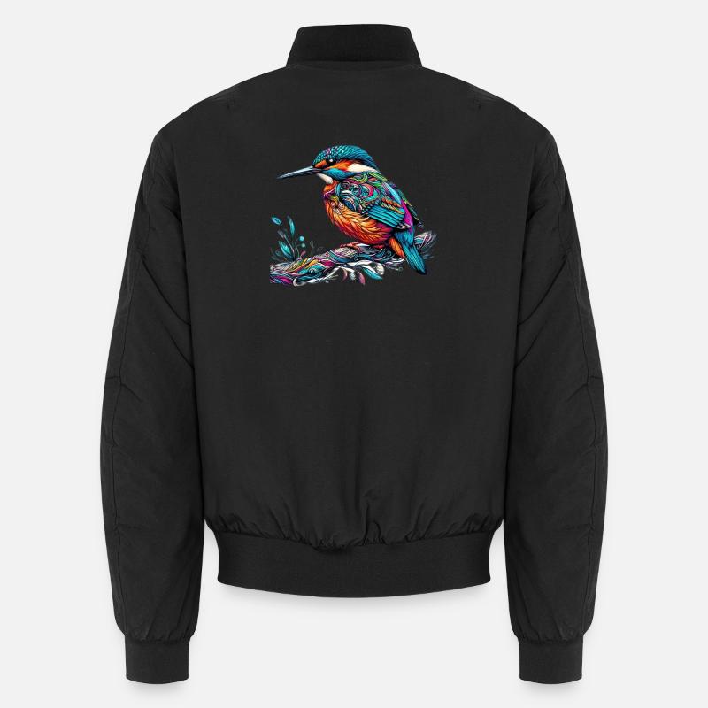 Kingfisher Unisex Bomber Jacket