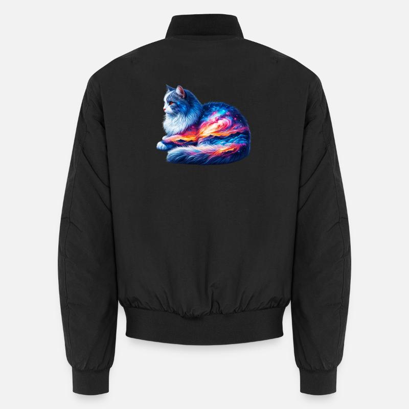 Katze Unisex Bomberjacke