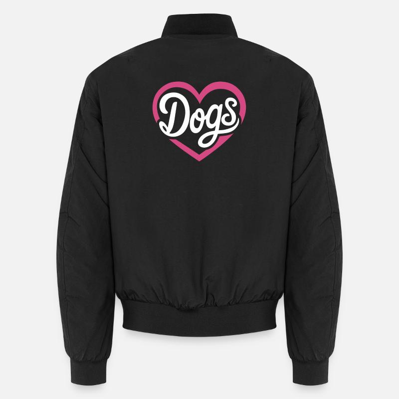Chiens d’amour Bomber unisexe