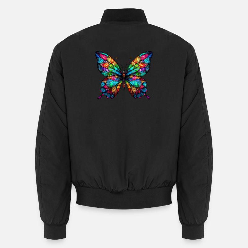 Schmetterling Unisex Bomberjacke