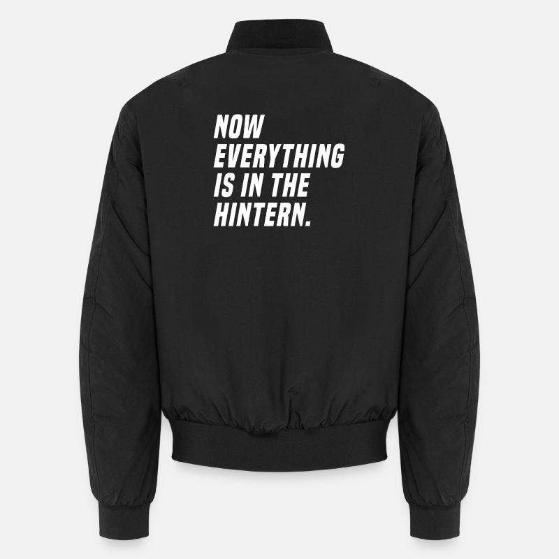Lustiger Denglisch Spruch Unisex Bomberjacke