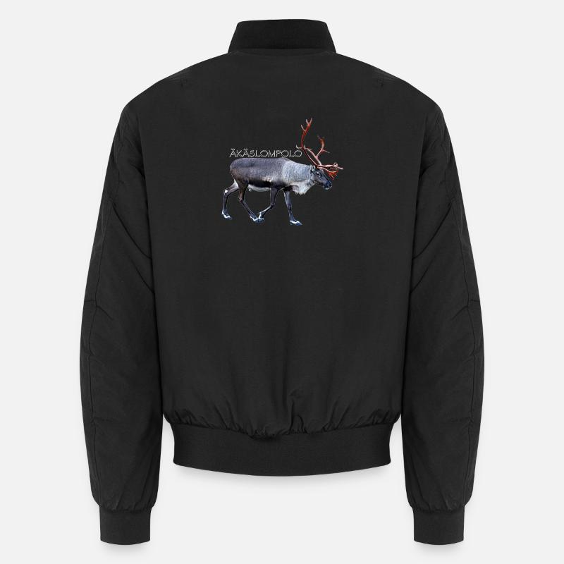 AKASLOMPOLO - Unisex Bomberjacke - Schwarz